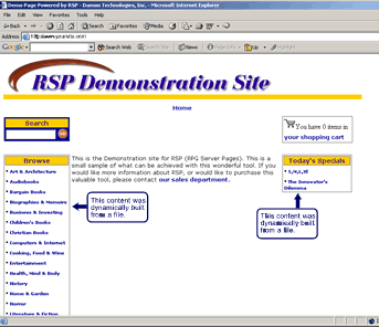 RSP Result Example